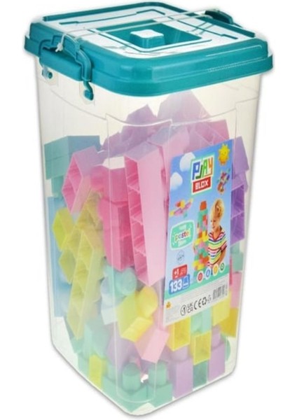 Playbox Block Pastel 133 Parça KUTULU-3158