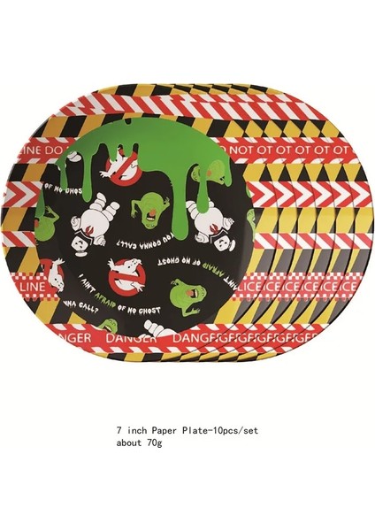 Balon-03 Ghostbuster Parti Süslemeleri Tek Kullanımlık Sofra Kağıt Bardak Tabak Peçete Petek Çocuklar Için Doğum Günü Partisi Bebek Duş Malzemeleri (Yurt Dışından) fırsatları