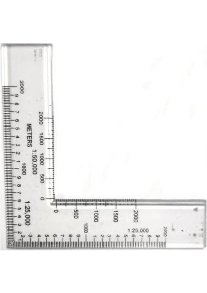 Profesyonel Minkale Harita Ölçüm Cetvel Seti Askeri Minkale Seti fırsatları