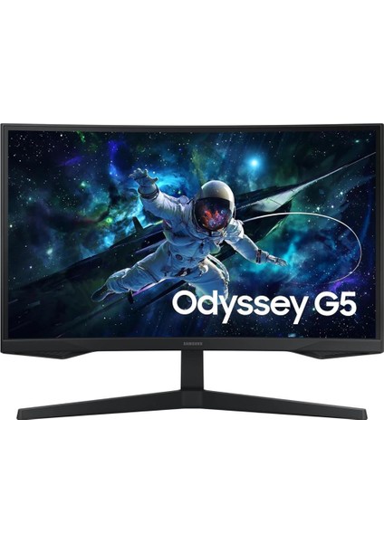 Odyssey G5 G55C LS27CG552EUXUF 27" 1 Ms 2k Curved 165 Hz Oyuncu Monitörü - Teşhir