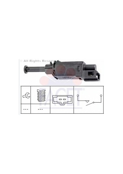 Golf 4 1.6 Akl 97-00 Debriyaj Pedal Müşürü 1H0927189D 1H092718