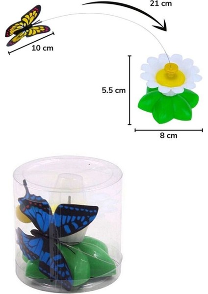Hareketli Dönen Kelebek - Kedi Oyuncağı ( Pille Çalışır) fırsatları