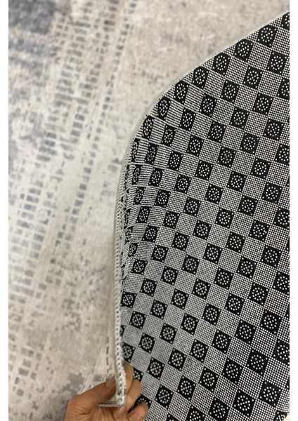 Dört Mevsim Kaymaz Yıkanabilir Koridor Halısı Gri fırsatları