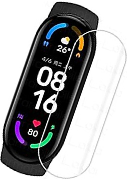 Xiaomi Mi Band 6 Polymer Nano Ekran Koruyucu - ŞEFFAF-(5796) - MK001R-4NVSG2 fiyatları