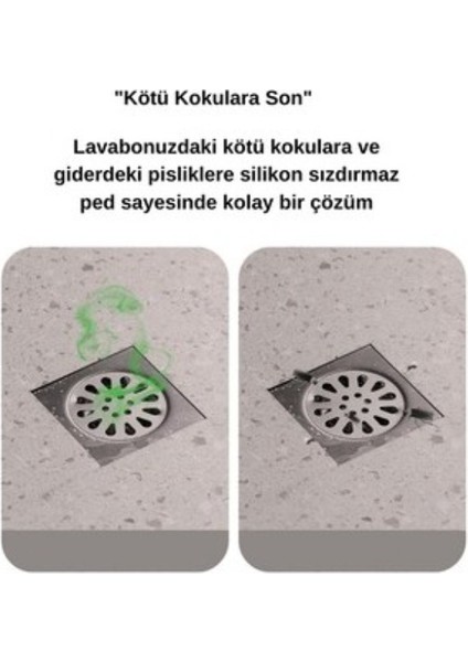 Koku Önleyici Silikon Gider Kapağı fırsatları