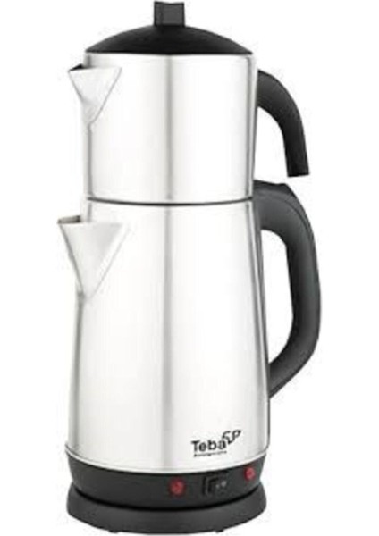 Gri Elektrikli Çay Makinesi TH330CM, Şık ve Kullanışlı Ev ve Ofis Için Ideal