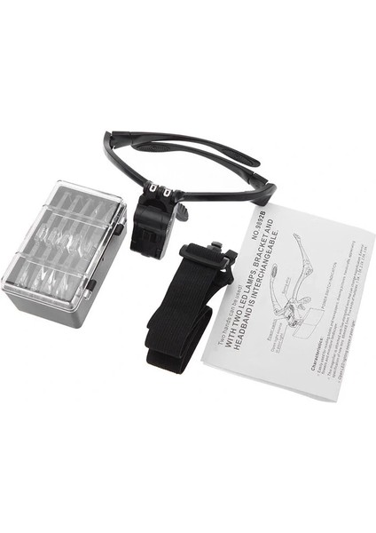 Işıklı Gözlük Büyüteç 5 Farklı Lens 9892B fırsatları