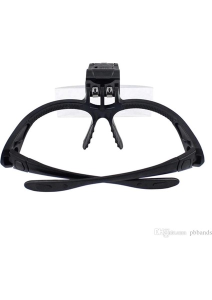 Işıklı Gözlük Büyüteç 5 Farklı Lens 9892B