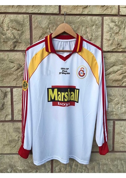 Gâlatâsarâ.y 2000 Uefa Kupası Finali Gheorghe Hagi Uzun Kol Forması fiyatları