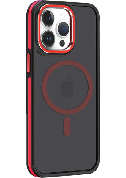 iPhone 14 Pro Max Winner Magsafe Kapak - Kırmızı - NX6646-1837