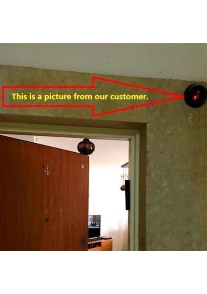 Gerçek Görünümlü Maket Güvenlik Kamerası (4 Adet )Caydırıcı Kamera fırsatları