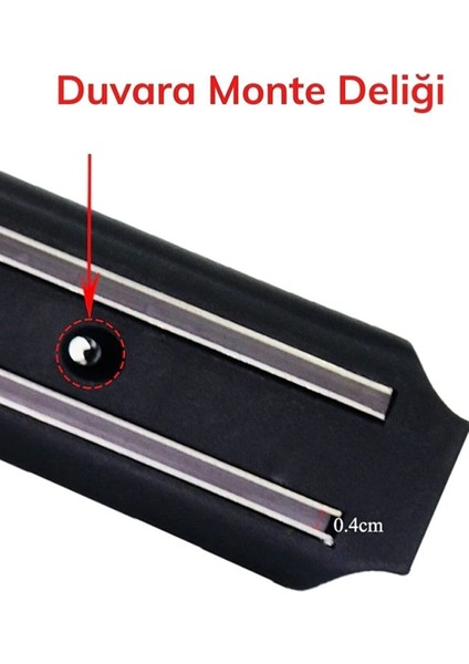 Mıknatıslı Paslanmaz Duvar Bıçak Askısı Standı 55 cm Aparat fiyatları