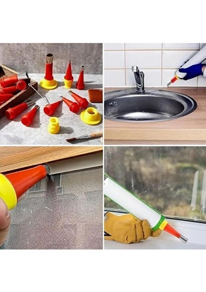 30 Parça Silikon Kalafat Mastik Alet Seti Mastik Ucu fiyatları