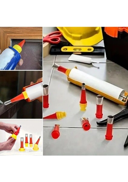 30 Parça Silikon Kalafat Mastik Alet Seti Mastik Ucu modelleri