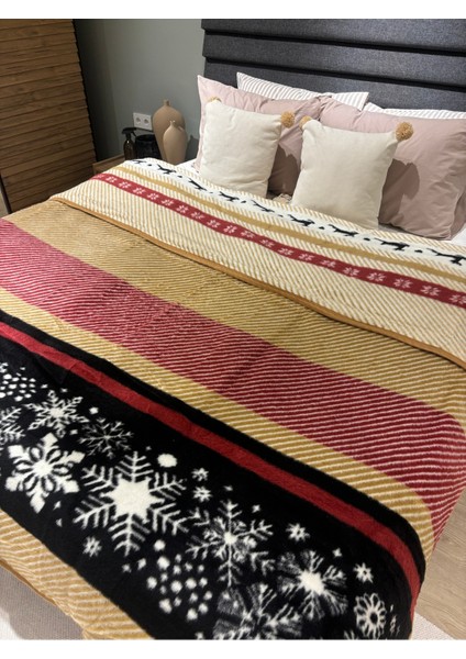 Softy Serisi Akrilik Yumuşak Kalın Battal Boy Battaniye 200X220 Ölçüsü 500GR / M2 Ağırlığı modelleri