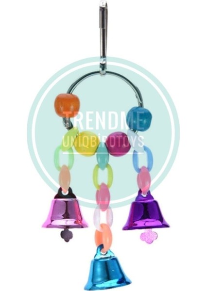 Trendme 3 Zilli Kuş Oyun Halkası