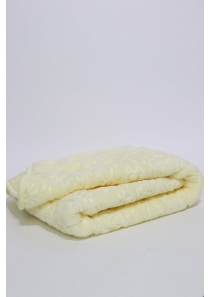 Kabartmalı Kalın (600GR) Peluş Bebek Battaniyesi 100X120 cm