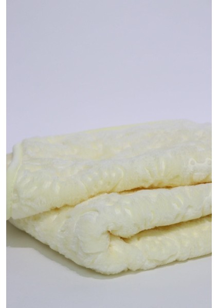Kabartmalı Kalın (600GR) Peluş Bebek Battaniyesi 100X120 cm fiyatları