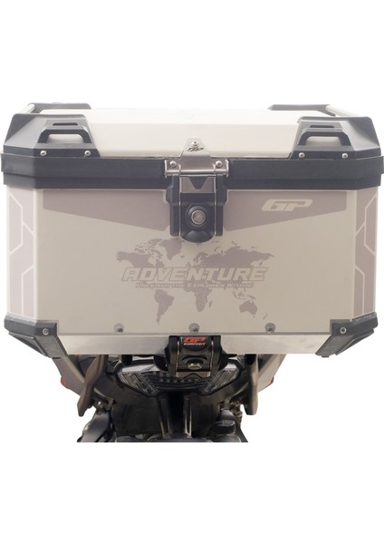 DSN02 Universal 45 Lt Desenli Alüminyum Motosiklet çantası modelleri