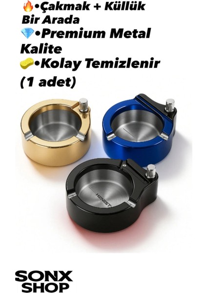 Metal Kibritli Küllük