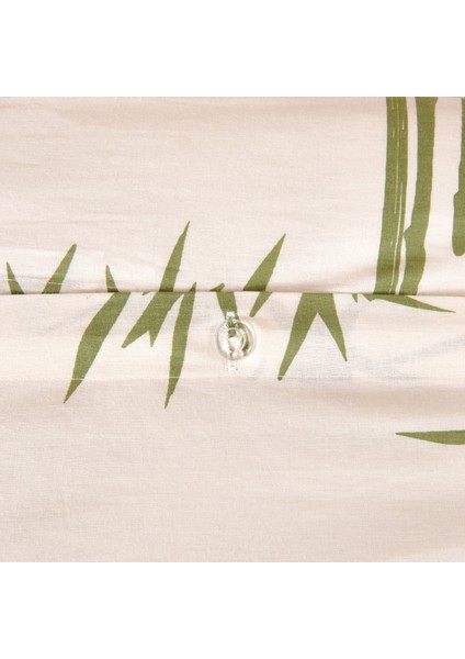 Soft Blad Çift Kişilik Nevresim Takımı - Ekru / Yeşil modelleri