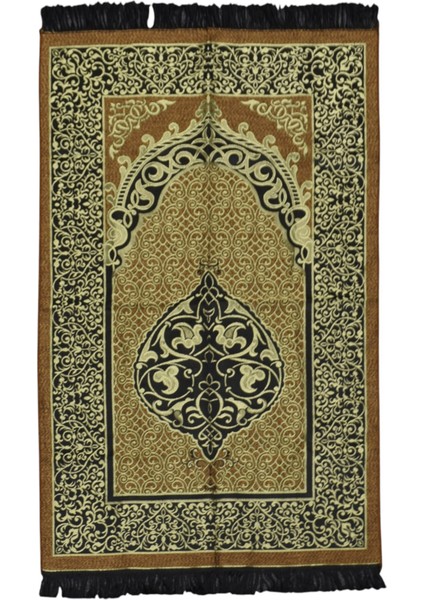 Mihraplı Portatif Namazlık Duvar Halısı 0537 - Yeni - Çok Renkli