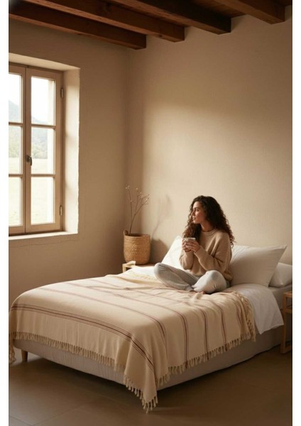 Doğal Pamuk, Yumuşak Tek Kişilik Pike, Koltuk Örtüsü, Çok Amaçlı Örtü 160X220 Cm. fırsatları