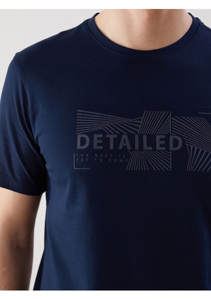 Yeni Sezon Büyük Beden Bisiklet Yaka Baskılı Erkek Tişört modelleri