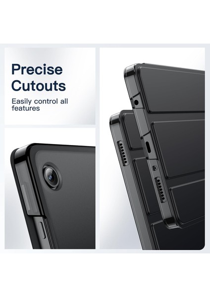 Samsung Galaxy Tablet A9+/a9 Plus 11 Inç 2023 Modeli (SM-X210/X216/X218) Için Kılıf, Ince Yarı Saydam Arka Üç Katlı Folio Stand Koruyucu Tablet Kılıfı (Yurt Dışından) indirimleri