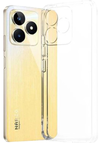 Nrzsnt Newface Realme C53 Kılıf Lüx Şeffaf Silikon