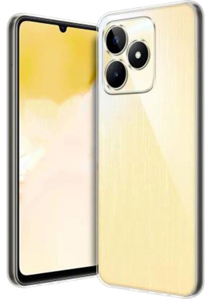 Nrzsnt Newface Realme C53 Kılıf Lüx Şeffaf Silikon fırsatları