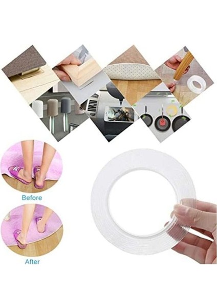 Çift Taraflı Nano Bant Kuvvetli Silikon Jel Yapıştırıcı fırsatları