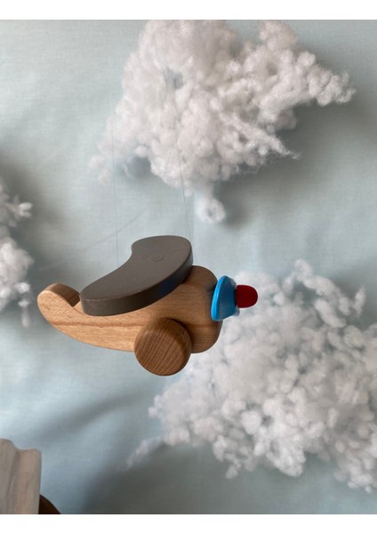 Ahşap Oyuncak Mini Uçak Eğitsel Oyuncak fırsatları