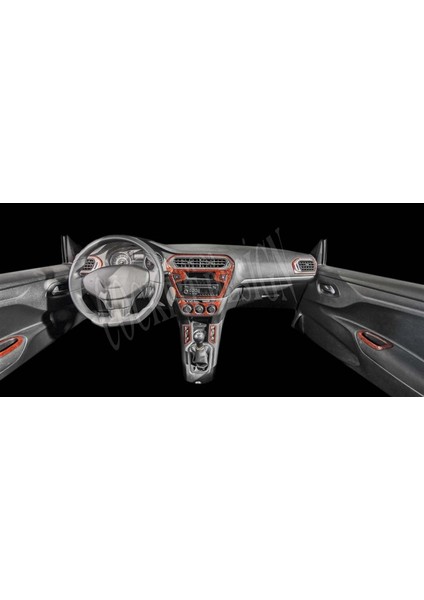 Citroen Elysee Konsol-Torpido Kaplama 2014 Sonra Titan