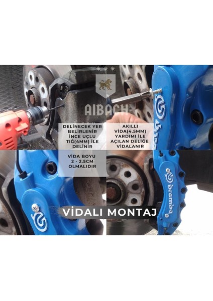 Skunk2 Mavi Kaliper Kapak Seti 4 Lü modelleri