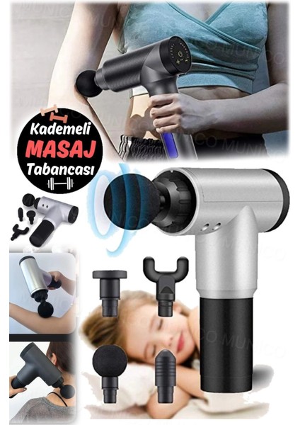 Şarjlı Masaj Tabancası: Yorgun Kaslar Için Profesyonel Terapi ve Rahatlama Spor Sonrası Iyileşme