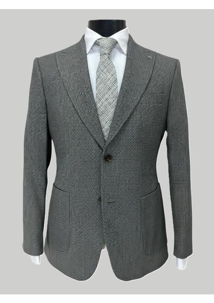 Yeşil Modern Fit Jogger Takım Elbise modelleri