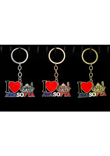 Metal Ayasofya Anahtarlık LIV3799