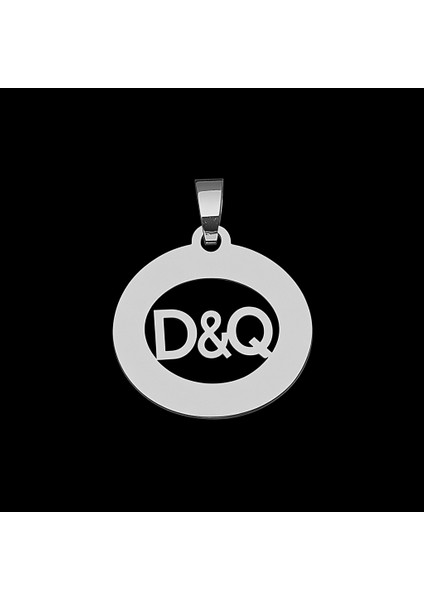 925 Ayar Gümüş Kolye D&q SM11029