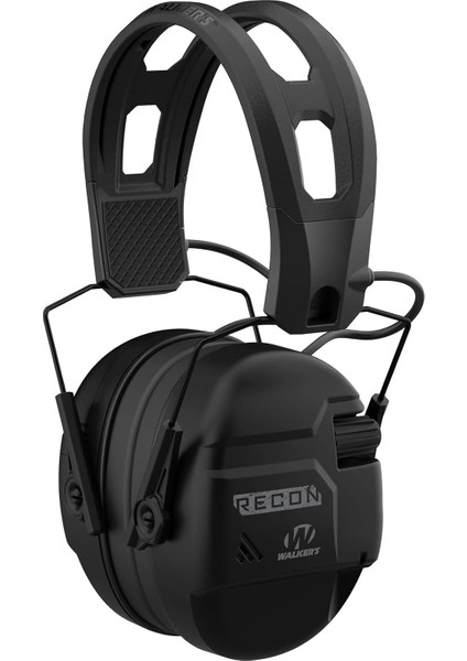 Walker's Recon Ipx4 Dayanıklı Atış Işitme Korumalı Dijital Kulaklıklar - Siyah