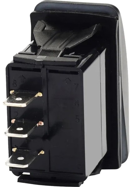 MR-134M-N7 Marin Swıtch (On)-Off-(On) 12-24V 3 Bacaklı Ledsiz modelleri