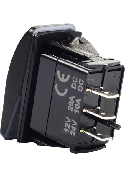 MR-134M-N7 Marin Swıtch (On)-Off-(On) 12-24V 3 Bacaklı Ledsiz fırsatları