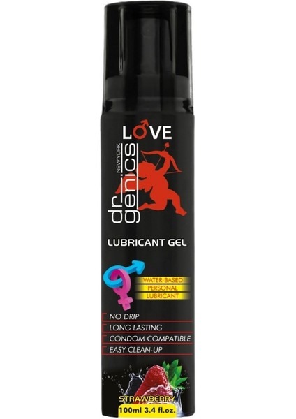 Dr Genics Lubrican Gel (Kayganlaştırıcı Jel) Çilek 100MG