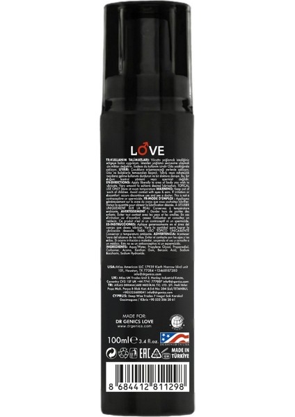 Dr Genics Lubrican Gel (Kayganlaştırıcı Jel) Çilek 100MG