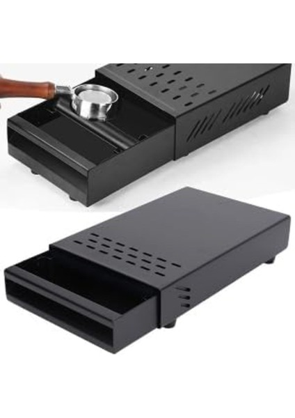 Pratik Metal Kahve Posası Çekmecesi, Yer Tasarruflu, Çıkarılabilir Tasarım