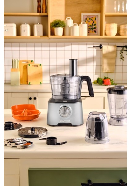Çok Fonksiyonlu Mutfak Robotu, 2500W, 1000ML, Şık Gri Renk fiyatları