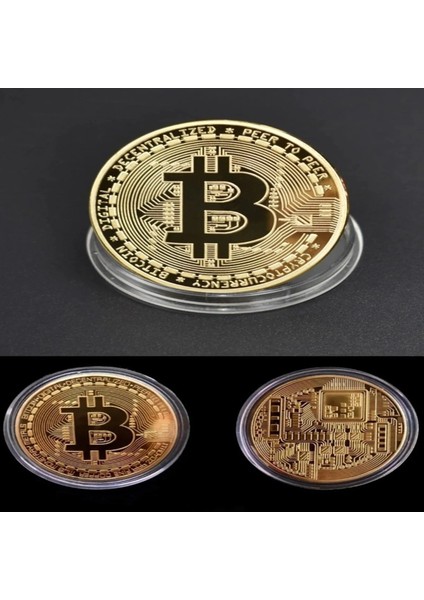 A Kalite Bitcoin Etherium Sanal Paranın Madeni Anı Hediyelik Metap Para Yuvarlak Coin modelleri