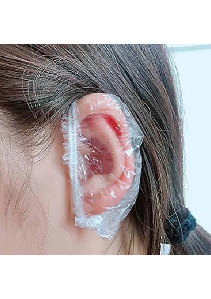 100 Su Geçirmez Kulak Örtüleri Su Geçirmez Kulak Kapları Duş Için