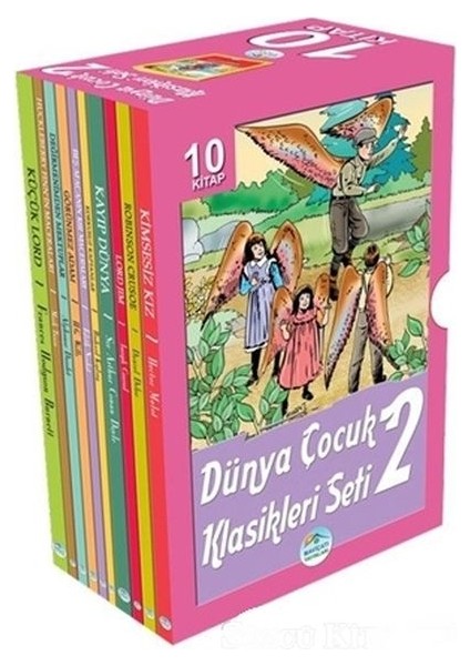 Dünya Çocuk Klasikleri Seti 2 (10 Kitap Kutulu)