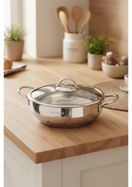 Sonora Indüksiyon Tabanlı 8 Parça Çelik Tencere Seti fırsatları